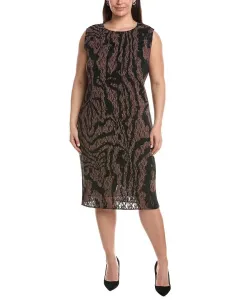 Платье-миди без рукавов Plus Plisse Lafayette 148 New York