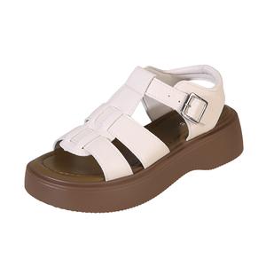 WUJI Римские сандалии женские экрю, цвет Ecru