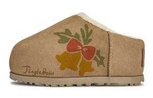 UGG Женские тапочки с закрытым носком Odor Resistant коричневые