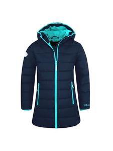 Зимнее пальто Trollkids Stavanger, цвет navy/aqua