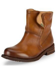 Ботильоны Felmini Wide Fit Gredo W002, цвет Brown/Cognac