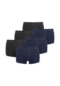 Мужские плавки — плавки премиум-класса, хлопок стретч, 6 шт в упаковке Levi's, цвет Schwarz/navy