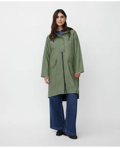 Женское пальто MaTheia с длинными рукавами и капюшоном Masai Copenhagen, Duck green