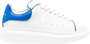Кроссовки Alexander McQueen Wmns Oversized Sneaker 'White Blue Piping', белый