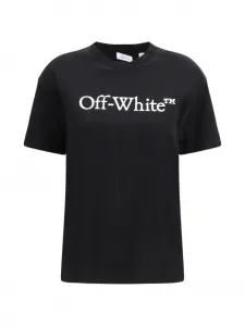Футболка с логотипом Off-White, черный