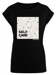 Футболка с коротким рукавом SELF CARE, черная F4NT4STIC