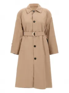 Пальто Ragusa на пуговицах с поясом Marella, бежевый