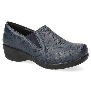 Женские противоскользящие клоги Domino Easy Street, Navy Tooled