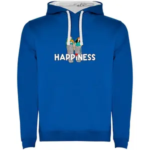 Худи Kruskis Happiness Two-Colour, синий