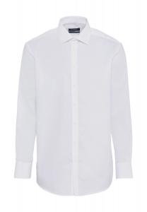 Деловая рубашка, рукав 1/1, поплин, современный крой, мужская Dunmore, белый
