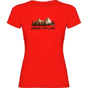 Футболка Kruskis Hiking For Life, красный