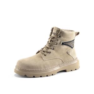 Зимние боевые ботинки, короткие мужские ботинки Martin Jeep, Sand