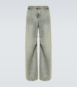 Джинсы широкого кроя с низкой посадкой Entire Studios, синий