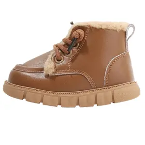 Теплая обувь для малышей (для младенцев и малышей) MAIBUXIONG, коричневый