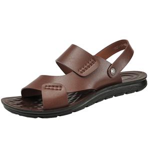 Medd Пляжные сандалии мужские черно-коричневые коричневые, цвет Brown