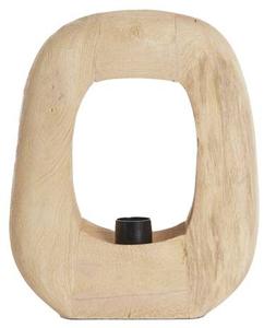 Настольная лампа Light & Living KELAFO, коричневый - массив дерева - 8 x 30 x 24 см