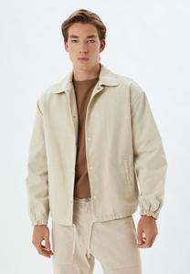 Джинсовая куртка Koton, бежевый