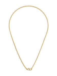 Колье Solo Loop-in-Loop из желтого золота с бриллиантами Prounis, желтый