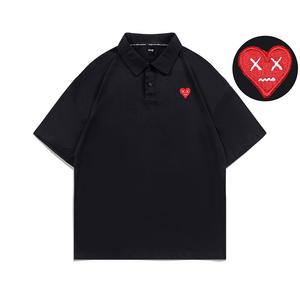 emoji Рубашка-поло унисекс с эмодзи, Рудно-зеленый