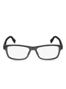 Очки в прямоугольной оправе Lacoste, серый