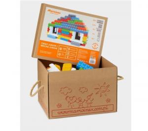 Кирпичи Юниор 140 шт., коробка О+Д (5903033902387) Marioinex