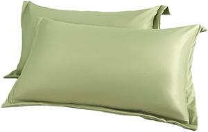 WEIWO Наволочка из леску шелка домашняя стираная Gray