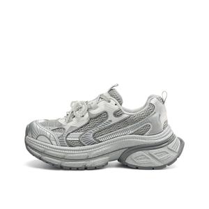 Дышащие легкие низкие кроссовки для увеличения роста, женские BOERDIQI, Gray