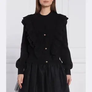 Кардиган + блузка обычного кроя Silvian Heach, черный