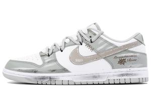 Дунки баланс лоу топ скейтборд обувь унисекс gray Nike, серый