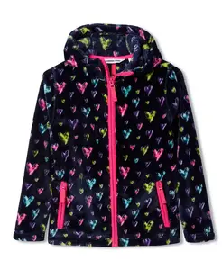 Толстовка из мягкого флиса для девочек Lands' End, синий