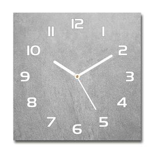 Настенные часы Tulup Graue Wand, 30x30x1 см, серый/белый