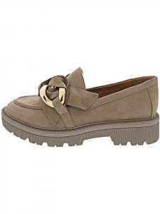 Regarde le Ciel Бежевые мокасины