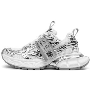 NFL Низкие массивные кроссовки Ultra S Liquid унисекс серо-белого цвета