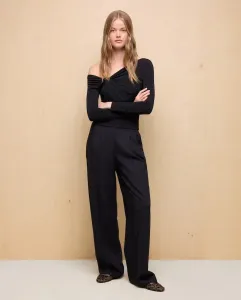 Женские однотонные брюки Easy Wear, черный