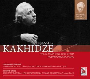 CD диск Brahms / Grieg / Kakhidze, Djansug / Tbilisi Sym: Brahms: Sym 1 in C Minor Op 68 / Grieg: Peer Gynt