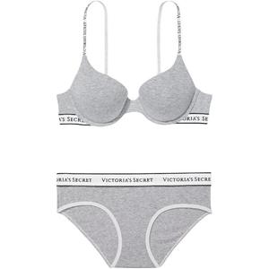 Victoria's Secret Женский комплект нижнего белья серый