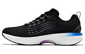 Кроссовки мужские низкие черные/фиолетовые Qiaodan