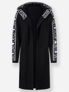 Heine Вязаный кардиган в черном цвете