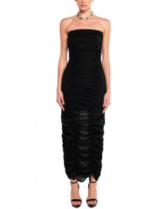 Платье макси из шифона OW Sandy Ow, черный