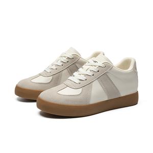 ZHR Низкие немецкие армейские кроссовки женские бежевые