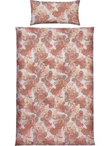 Постельное белье из швейцарского атласа премиум-класса в цвете терра-одеколон Erwin Müller, 135x200 см + 40x80 см