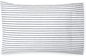 Ralph Lauren Lauren Наволочки размер King (50x90 см), комплект 2 штуки, сатиновое переплетение, 100% хлопок, белый и темно-синий