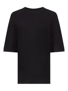 Свитер Raven с короткими рукавами LouLou de Saison, черный