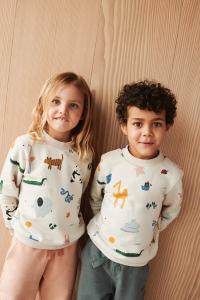 Толстовка с принтом «Тора» Liewood, бежевый