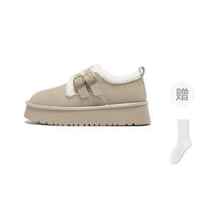 Термоутепленные увеличивающие рост на 7 см зимние ботинки для женщин DAPHNE, серый (gift included)