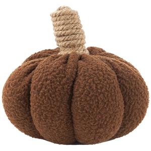 Подушка декоративная Sherpa Pumpkin The Lakeside Collection, коричневый