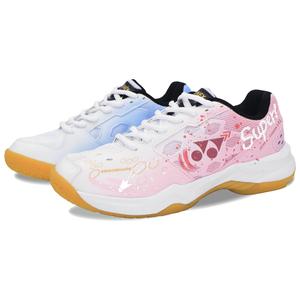 Кроссовки для бадминтона low top unisex с технологией power cushion, устойчивые к истиранию и амортизирующие YONEX, розовый