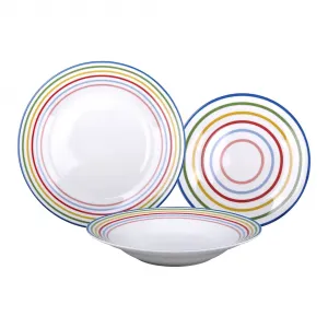 Посуда Happy Basics, 18 предметов El Corte Inglés, разноцветный