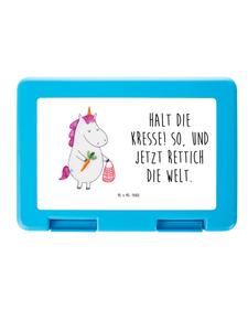 Mr. & Mrs. Panda Коробка для хранения овощей с изображением единорога и надписью белого цвета