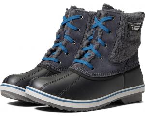 Ботинки L.L.Bean Rangeley Pac Boot Ankle Water Resistant Insulated, цвет Alloy Gray/Alloy Gray